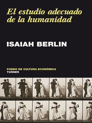 cover image of El estudio adecuado de la humanidad